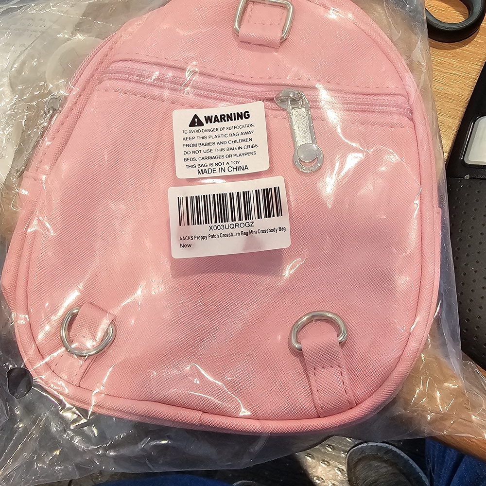 Pink Unicorn Kids Shoulder Bag - Picture 2 of 2